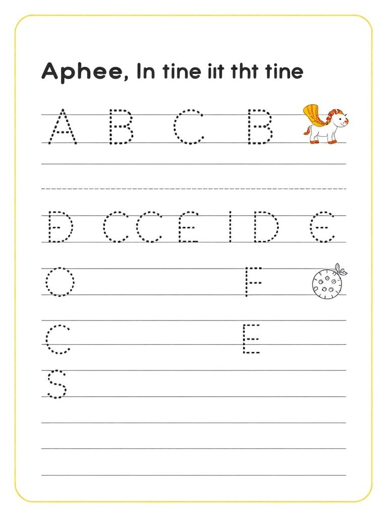Letter tracing